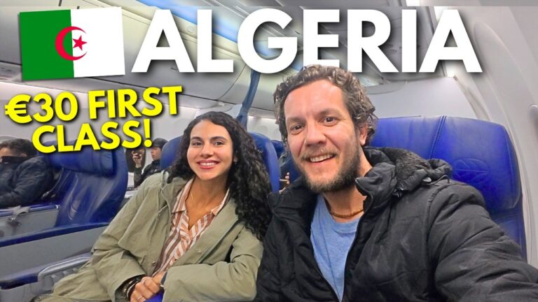 Algeria's €30 FIRST CLASS Flight! 🇩🇿 Algiers To Constantine (Great Mosque & El Marsa)