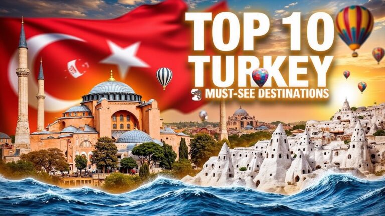Top 10 Places to Visit in Turkey 🇹🇷| Hidden Gems & Iconic Spots You Can't Miss!