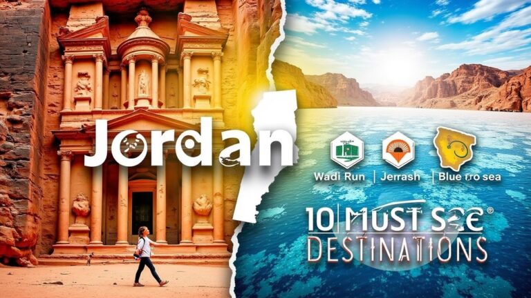 Top 10 Places to Visit in Jordan 🇯🇴