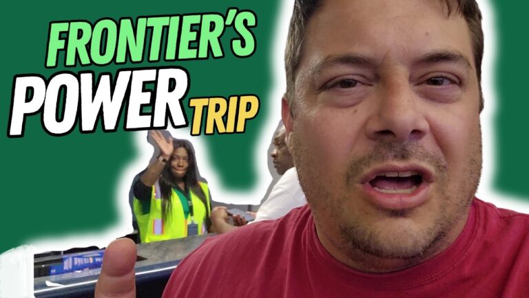Frontier Airline Employee Made Me Miss My Flight