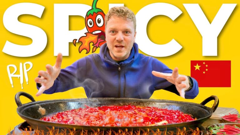 I Tried Extreme Spicy Sichuan Hot Pot in China's Spice Capital 🇨🇳