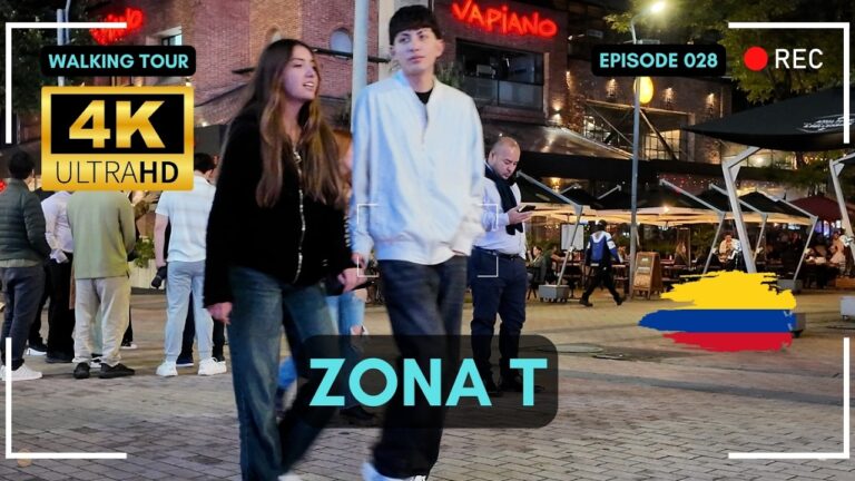 BEAUTIFUL Colombian Men & Women 🇨🇴 People Watching at Bogota's Entertainment District ZONA T