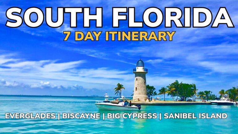Our EPIC South Florida Road Trip: Biscayne, Everglades, Big Cypress & Sanibel!