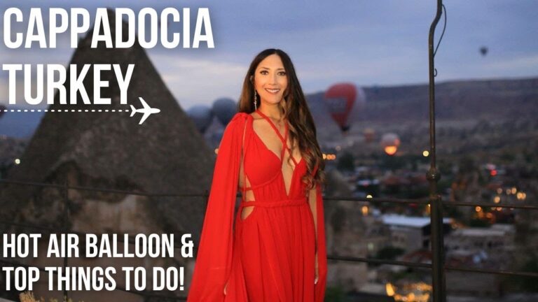 CAPPADOCIA, TURKEY | TRAVEL GUIDE | HOT AIR BALLOON RIDE