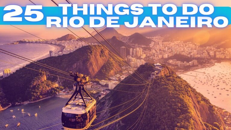 Best Things To Do in Rio De Janeiro Brazil 2025 4K
