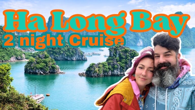 Our 3 Day Ha Long Bay Cruise: ITINERARY, Budget & When to Find CLEAR SKIES! | Vietnam Ep 10