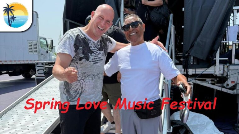 Spring Love Music Festival Live Concert Front Stage