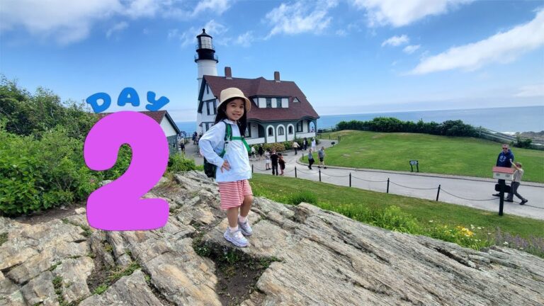 Sweet Stops & Scenic Views! Day 2 in Maine Was Pure Magic 🍩🚂🌊
