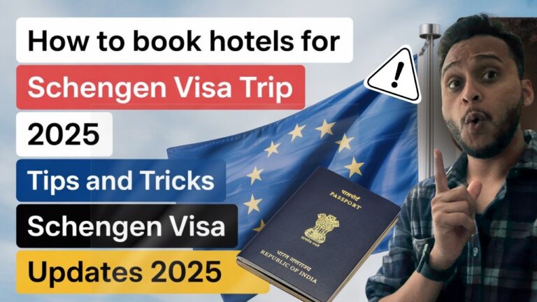 How to Book Hotels for Schengen Visa Trip in 2025 | Multi-Entry Visa Without Agent! | UKShuke
