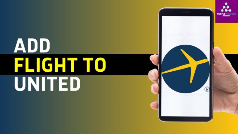 How To Add Expedia Flight To United App