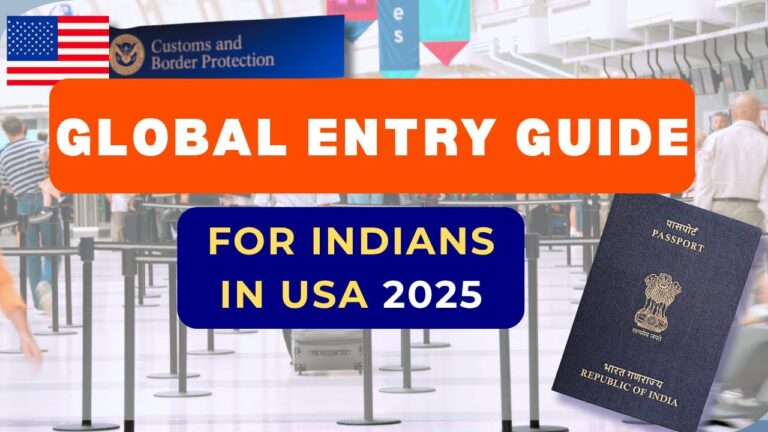 How Indian Citizens in the US Can Apply for Global Entry (2025 Guide)