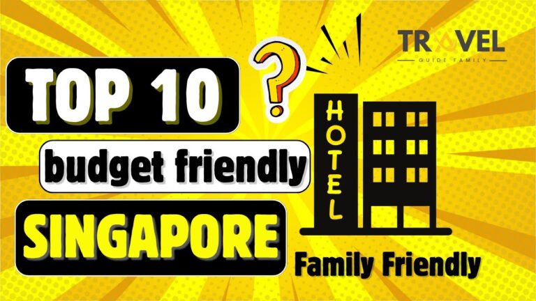 Discover the TOP BUDGET HOTELS in Singapore for Families | 6-7 K PER NIGHT | TRAVEL GUIDE FAMILY
