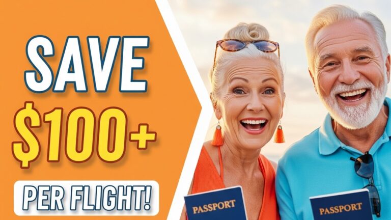 Stop Overpaying for Flights! The Ultimate Senior Travel Guide