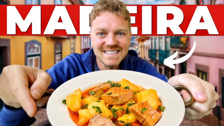 €30 Madeira Food Challenge 🇵🇹 The BEST Food in Funchal On A Budget