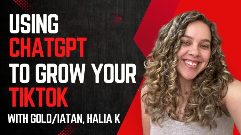 Using Chatgpt to grow your TikTok