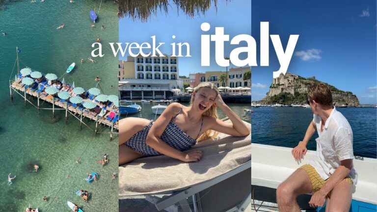 a week in Italy 🍋 | exploring Ischia and Sorrento (the Amalfi Coast)
