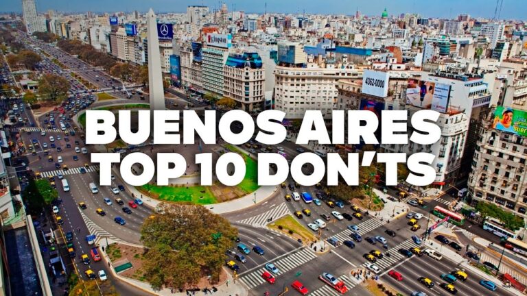 TRAVEL MISTAKES TO AVOID IN BUENOS AIRES! Essential Tips for Your Trip!