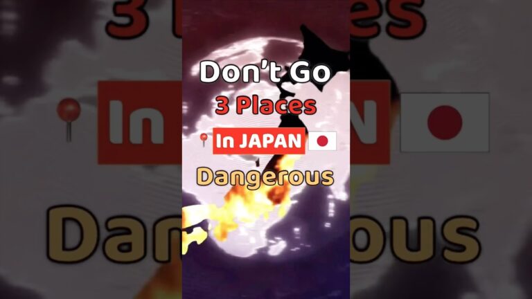 3 Places Locals Warn You NOT to Visit in Japan in 2025 | Dangerous Places | #Japan, #traveltips
