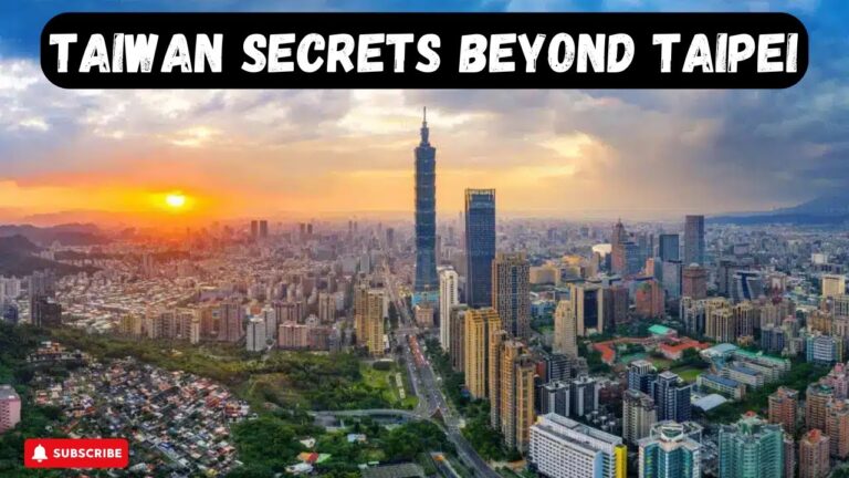 The Hidden Treasures of Taiwan – Beyond Taipei! – Travel Video