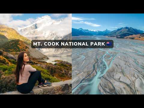 Exploring Mt. Cook National Park & Lake Tekapo in a Campervan 🇳🇿