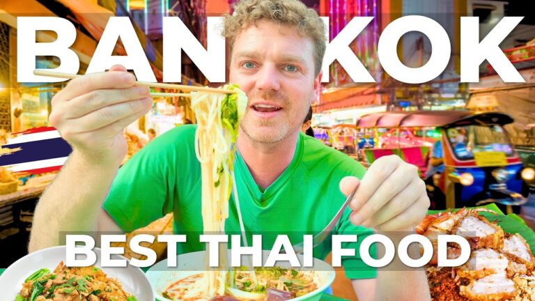 10 THAI STREET FOOD You MUST TRY When You Visit Bangkok