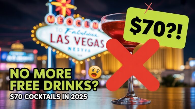 The End of Free Drinks in Vegas The Hidden Changes Tourists Hate