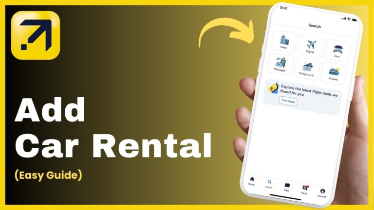 How To Add A Car Rental On Expedia !