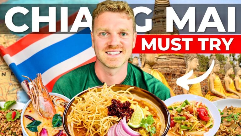 72 HRS Eating The BEST THAI STREET FOOD in CHIANG MAI