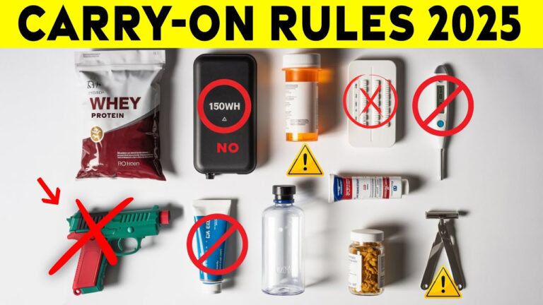 TSA Took My Stuff! 2025 Airport Rules You Need to Know