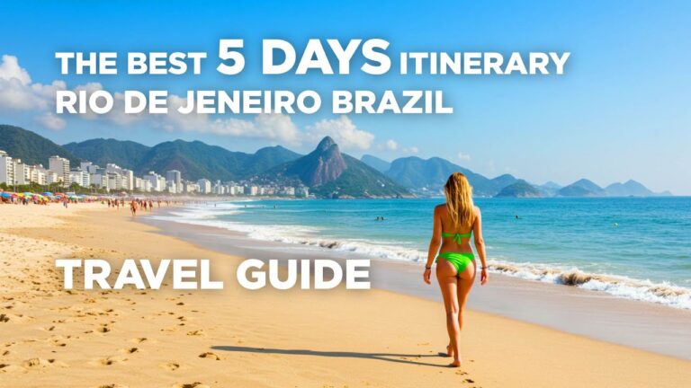 The Best 5 Days Itinerary for RIo De Janeiro Brazil – TommyTravelz