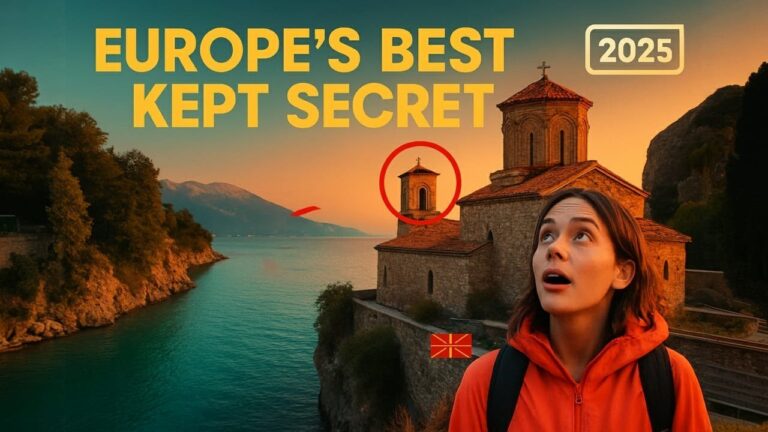 OHRID LAKE North Macedonia: Europe’s BEST KEPT SECRET Travel Vlog 2025