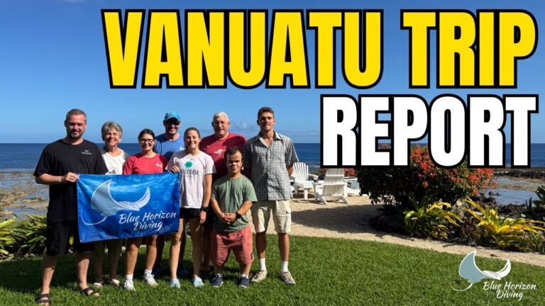 The Vanuatu Dive Trip Report 🇻🇺