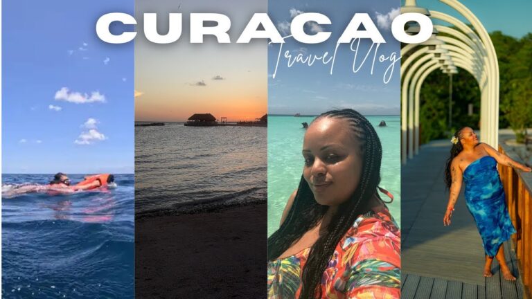 Travel Vlog || Curacao Girls Trip | Seabob tour + beach day + photoshoot 📸♡