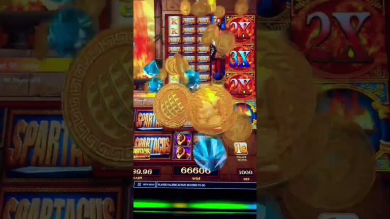 My HUGE win on Spartacus Slot Machine Cosmopolitan Las Vegas