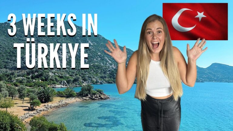 The ULTIMATE 3-Week TÜRKİYE Itinerary 🇹🇷 (Exact Budget + Travel Tips)