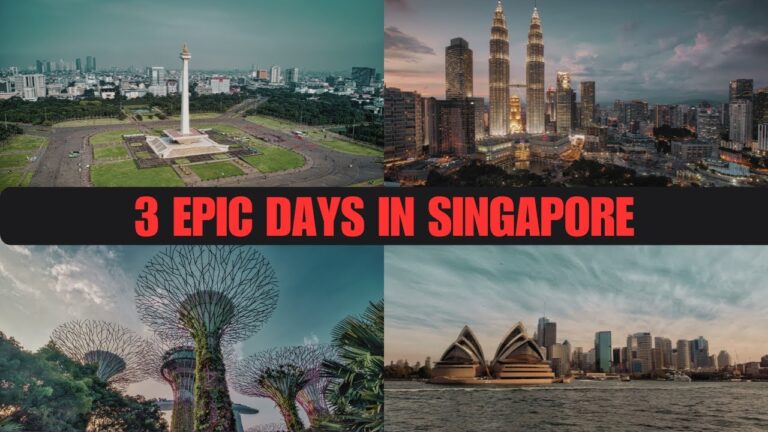 How to Spend 3 Days in Singapore – Food, Gardens, and Skyscrapers! – Travel Video