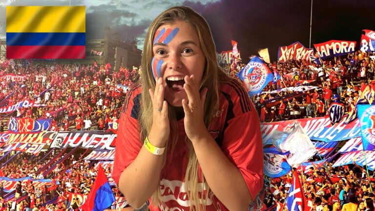We Went to Our FIRST South American Football Match in COLOMBIA 🇨🇴