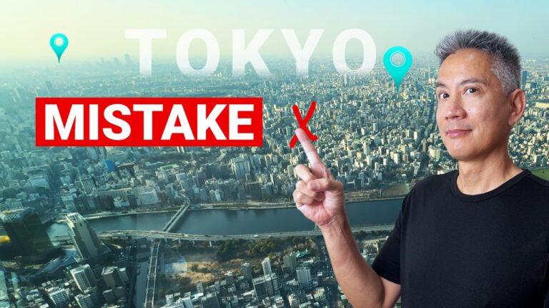 Don't Choose The Wrong Location To Stay in Tokyo Japan