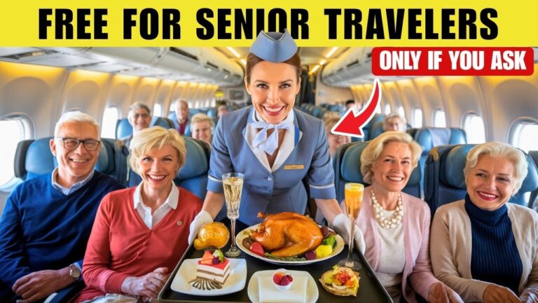 15 Hidden Airline Perks Airlines Hope Seniors Never Ask For