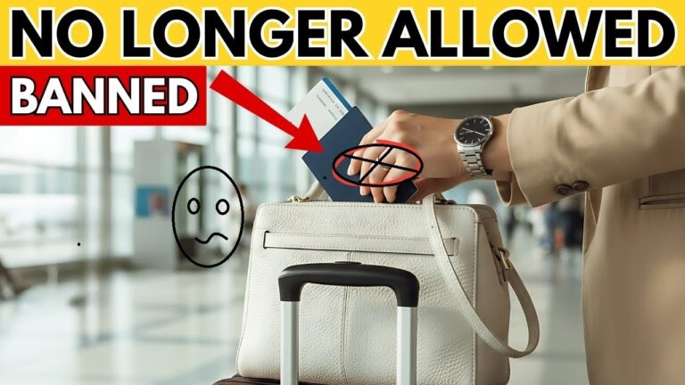 16 Travel Items That Can Get You Fined or Arrested in 2026