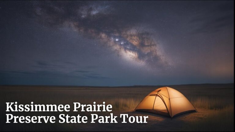 Kissimmee Prairie Preserve State Park Tour | Camping, Stargazing & Glamping Guide