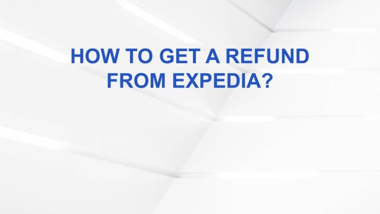How to get a refund from Expedia?