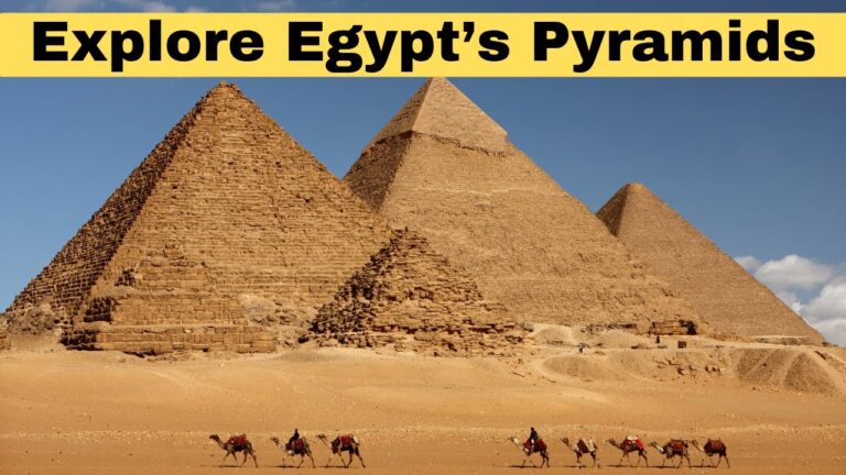 Exploring the Pyramids of Egypt – Everything You Need to Know! – Travel Video