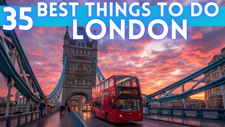 Best Things To Do in London England 2025 4K