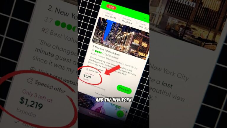 How I Booked a $1,200 Hotel for $275 🤯😎 #shorts #hotelbooking #hotels