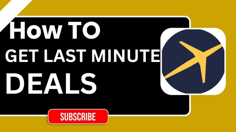 How to Find Last-Minute Deals on Expedia (Step-by-Step Guide)
