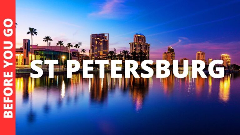 St Petersburg Florida Travel Guide: 18 BEST Things To Do In St. Petersburg FL
