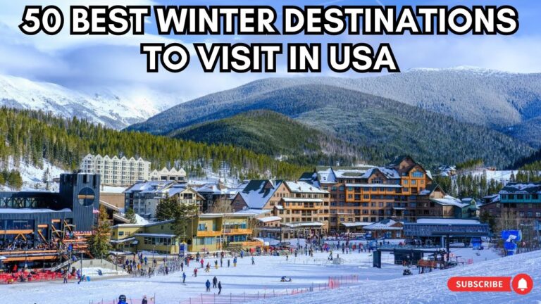 50 Best Winter Destinations to Visit in USA – Travel Video