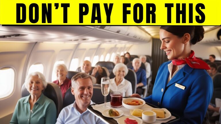 13 Free Flight Perks Seniors Never Request