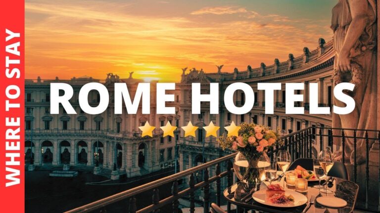 10 BEST Hotels in Rome Italy | Where to Stay in Rome (Luxury, Budget, Honeymoon)